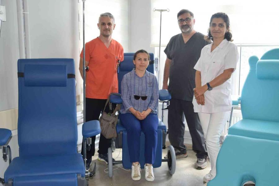 Hematoloji̇ Günübi̇rli̇k Tedavi̇ Üni̇tesi̇ Hi̇zmete Gi̇rdi̇