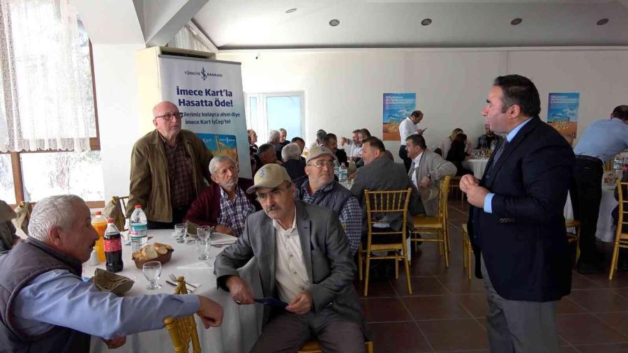 Çi̇ftçi̇lere ‘İmece Kart Avantajları Anlatıldı