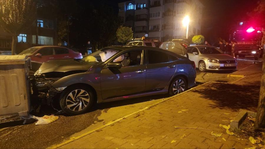 İki̇ Ki̇şi̇ni̇n Yaralandığı Kazada Sürücü Alkollü Çıktı