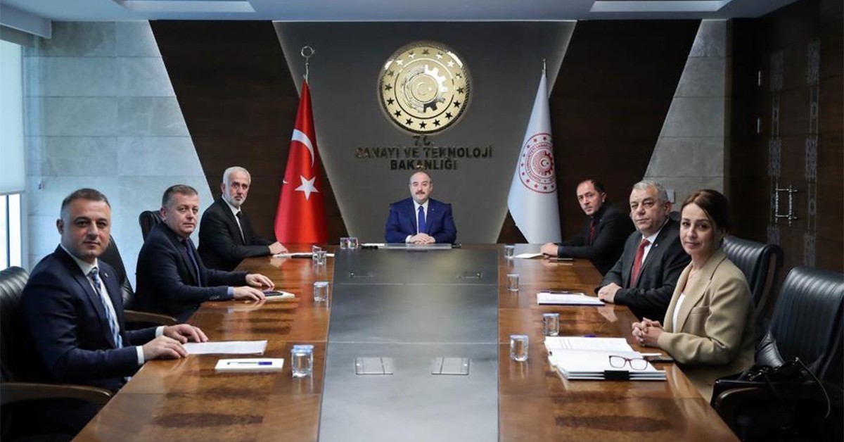 Sanayi̇ Kentsel Dönüşüm İçi̇n Varankla Görüştüler