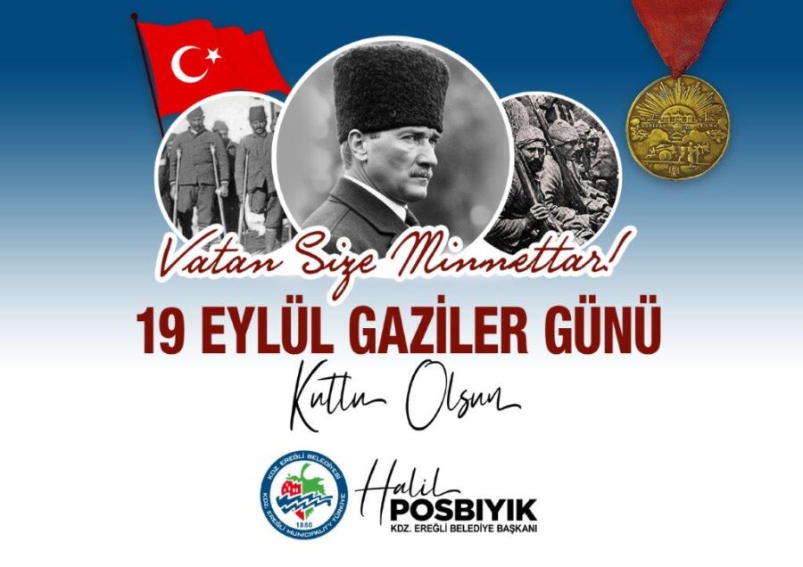 BAŞKAN POSBIYIK, GAZİLER GÜNÜ’NÜ KUTLADI